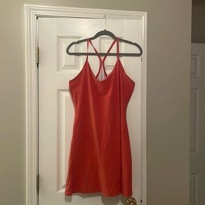 Outdoor Voices Rust Orange Exercise Dress